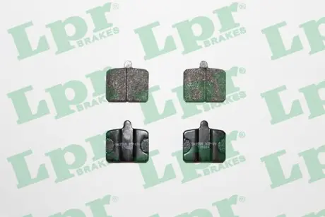 Комплект тормозных колодок, дисковый тормоз LPR 05P170