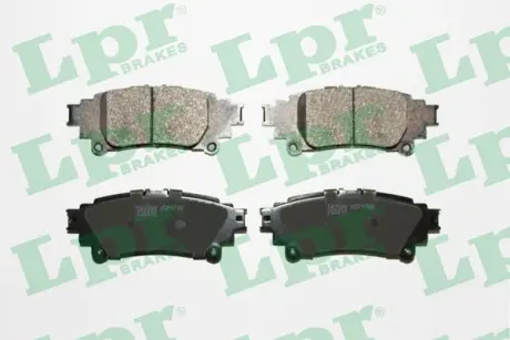 Комплект тормозных колодок, дисковый тормоз LPR 05P1746