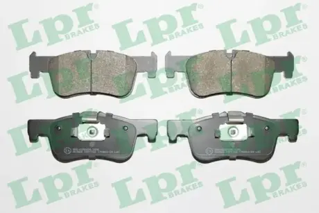 Комплект тормозных колодок, дисковый тормоз LPR 05P1752