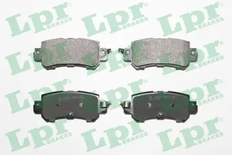 Комплект тормозных колодок, дисковый тормоз LPR 05P1756