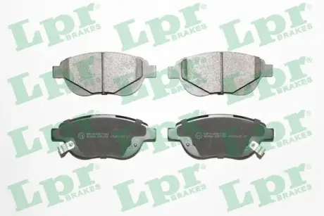 Комплект тормозных колодок, дисковый тормоз LPR 05P1760