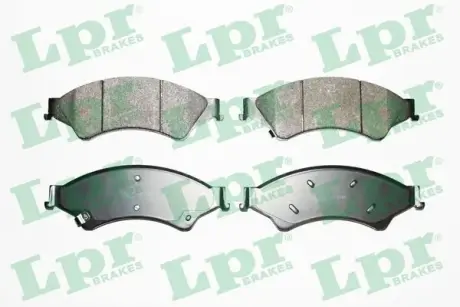 Комплект тормозных колодок, дисковый тормоз LPR 05P1768