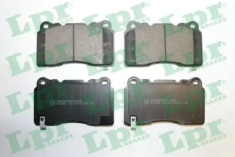 Комплект тормозных колодок, дисковый тормоз LPR 05P1783