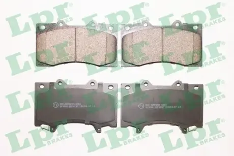 Комплект тормозных колодок, дисковый тормоз LPR 05P1797