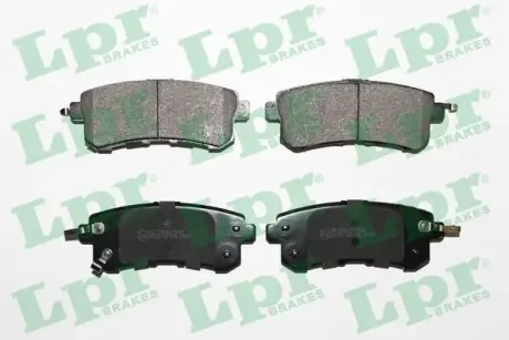Комплект тормозных колодок, дисковый тормоз LPR 05P1798