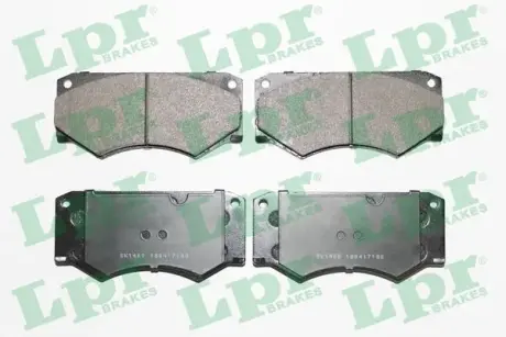 Комплект тормозных колодок, дисковый тормоз LPR 05P180