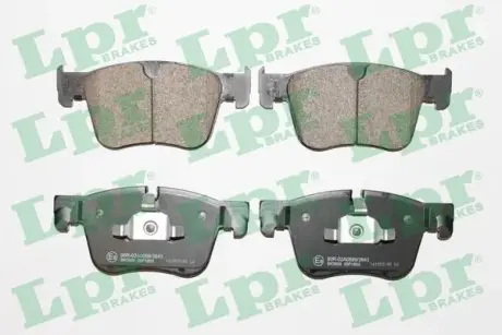 Комплект тормозных колодок, дисковый тормоз LPR 05P1853