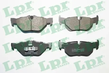 Комплект гальмівних колодок з 4 шт. дисків LPR 05P1876