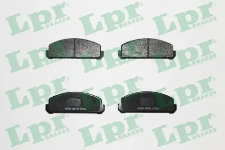 Комплект тормозных колодок, дисковый тормоз LPR 05P192