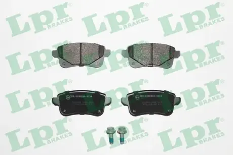 Тормозные колодки задние Espace5/Megane4/Scenic4/Talisman LPR 05P1979