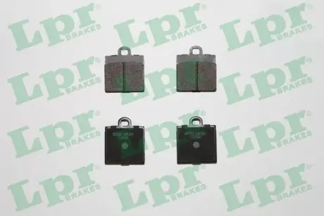 Комплект тормозных колодок, дисковый тормоз LPR 05P204