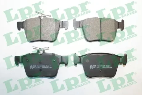 Колодки тормозные дисковые задние Audi A3 (13-20), Q3 (18-)/ Skoda Superb III/ V LPR 05P2104