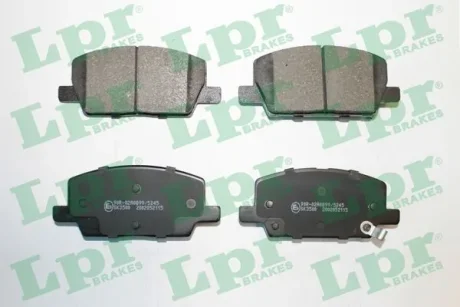 Колодки тормозные дисковые передние Opel Insignia B, Mokka (12-)  LPR 05P2115
