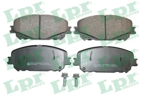 Колодки гальмівні дискові (комплект 4 шт) LPR 05P2126