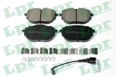 Гальмівні колодки, дискові LPR 05P2254AK