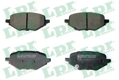 Комплект гальмівних колодок задн, MG MG ZS 1.0/1.5/Electric 10.17- LPR 05P2351
