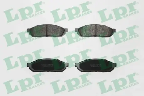 Комплект тормозных колодок, дисковый тормоз LPR 05P245