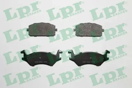 Комплект тормозных колодок, дисковый тормоз LPR 05P251