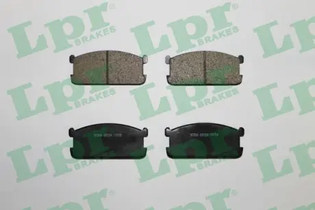 Комплект тормозных колодок, дисковый тормоз LPR 05P254