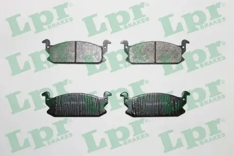 Комплект тормозных колодок, дисковый тормоз LPR 05P257