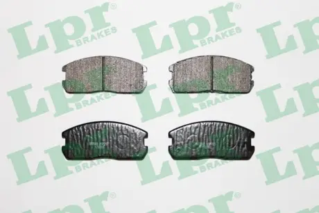 Комплект тормозных колодок, дисковый тормоз LPR 05P265