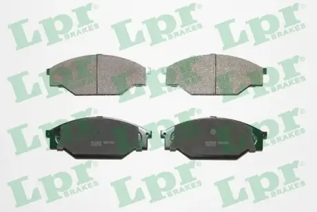 Комплект тормозных колодок, дисковый тормоз LPR 05P266