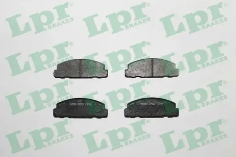 Комплект тормозных колодок, дисковый тормоз LPR 05P267
