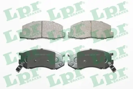 Комплект тормозных колодок, дисковый тормоз LPR 05P270
