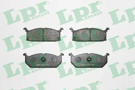 Комплект тормозных колодок, дисковый тормоз LPR 05P291