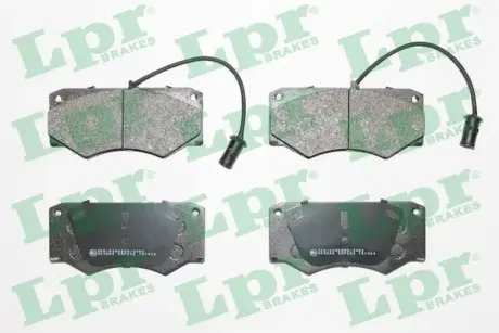 Комплект тормозных колодок, дисковый тормоз LPR 05P292