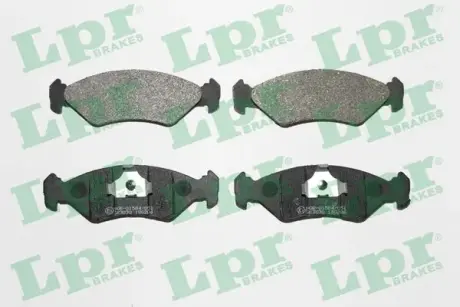 Комплект тормозных колодок, дисковый тормоз LPR 05P295