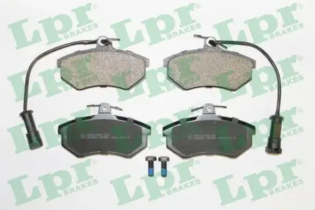 Комплект тормозных колодок, дисковый тормоз LPR 05P300