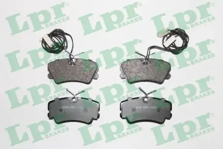 Комплект тормозных колодок, дисковый тормоз LPR 05P301