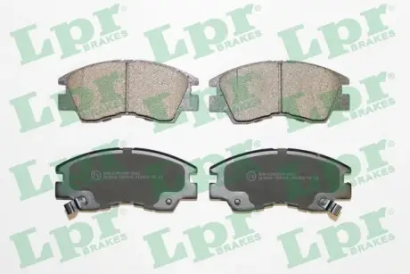 Комплект тормозных колодок, дисковый тормоз LPR 05P315