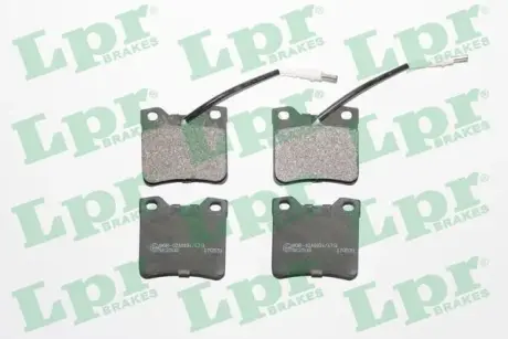 Комплект тормозных колодок, дисковый тормоз LPR 05P330