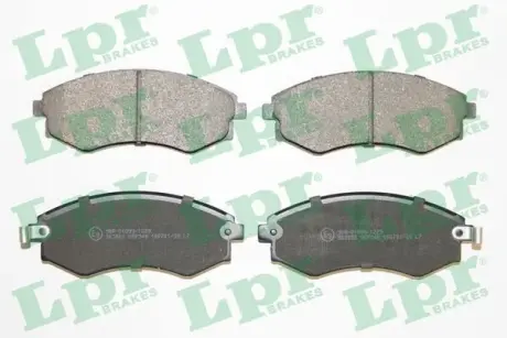 Комплект тормозных колодок, дисковый тормоз LPR 05P348