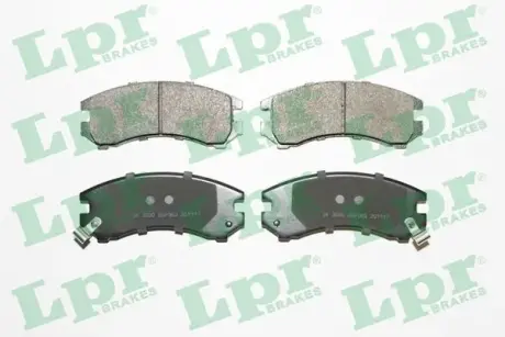 Комплект тормозных колодок, дисковый тормоз LPR 05P363