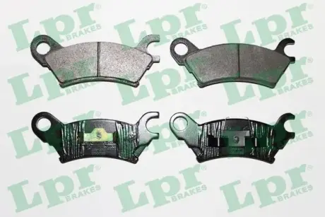 Комплект тормозных колодок, дисковый тормоз LPR 05P370