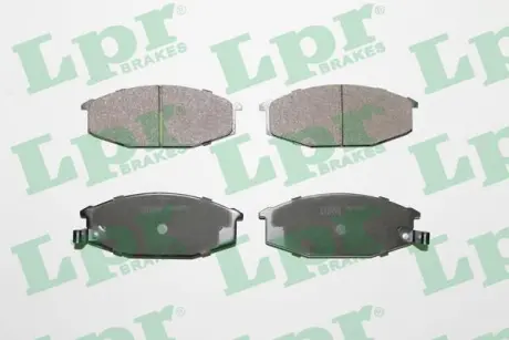 Комплект тормозных колодок, дисковый тормоз LPR 05P375