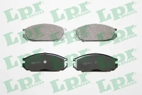 Комплект тормозных колодок, дисковый тормоз LPR 05P376