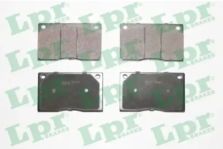 Комплект тормозных колодок, дисковый тормоз LPR 05P386