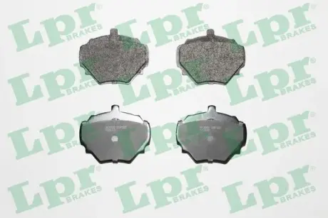 Комплект тормозных колодок, дисковый тормоз LPR 05P392