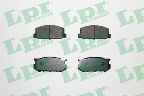 Комплект тормозных колодок, дисковый тормоз LPR 05P416