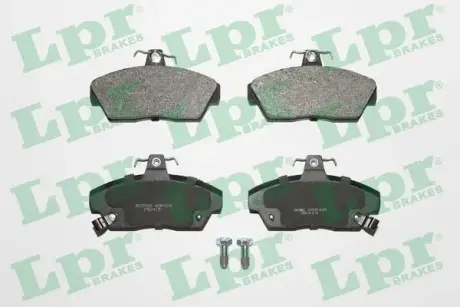 Комплект тормозных колодок, дисковый тормоз LPR 05P429