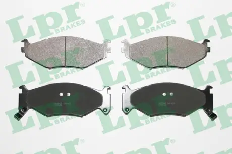 Комплект тормозных колодок, дисковый тормоз LPR 05P454