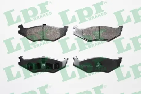 Комплект тормозных колодок, дисковый тормоз LPR 05P456