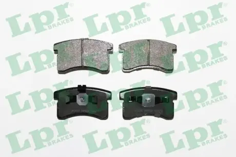 Комплект тормозных колодок, дисковый тормоз LPR 05P458