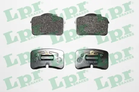 Комплект тормозных колодок, дисковый тормоз LPR 05P476