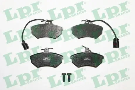 Комплект тормозных колодок, дисковый тормоз LPR 05P495