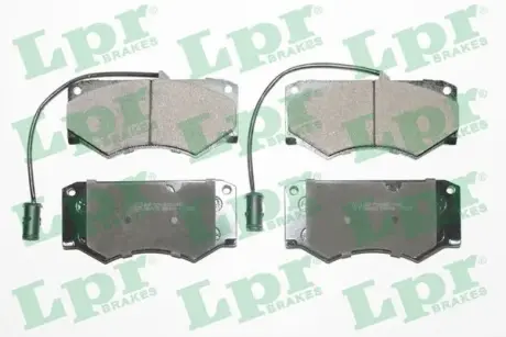 Комплект тормозных колодок, дисковый тормоз LPR 05P499